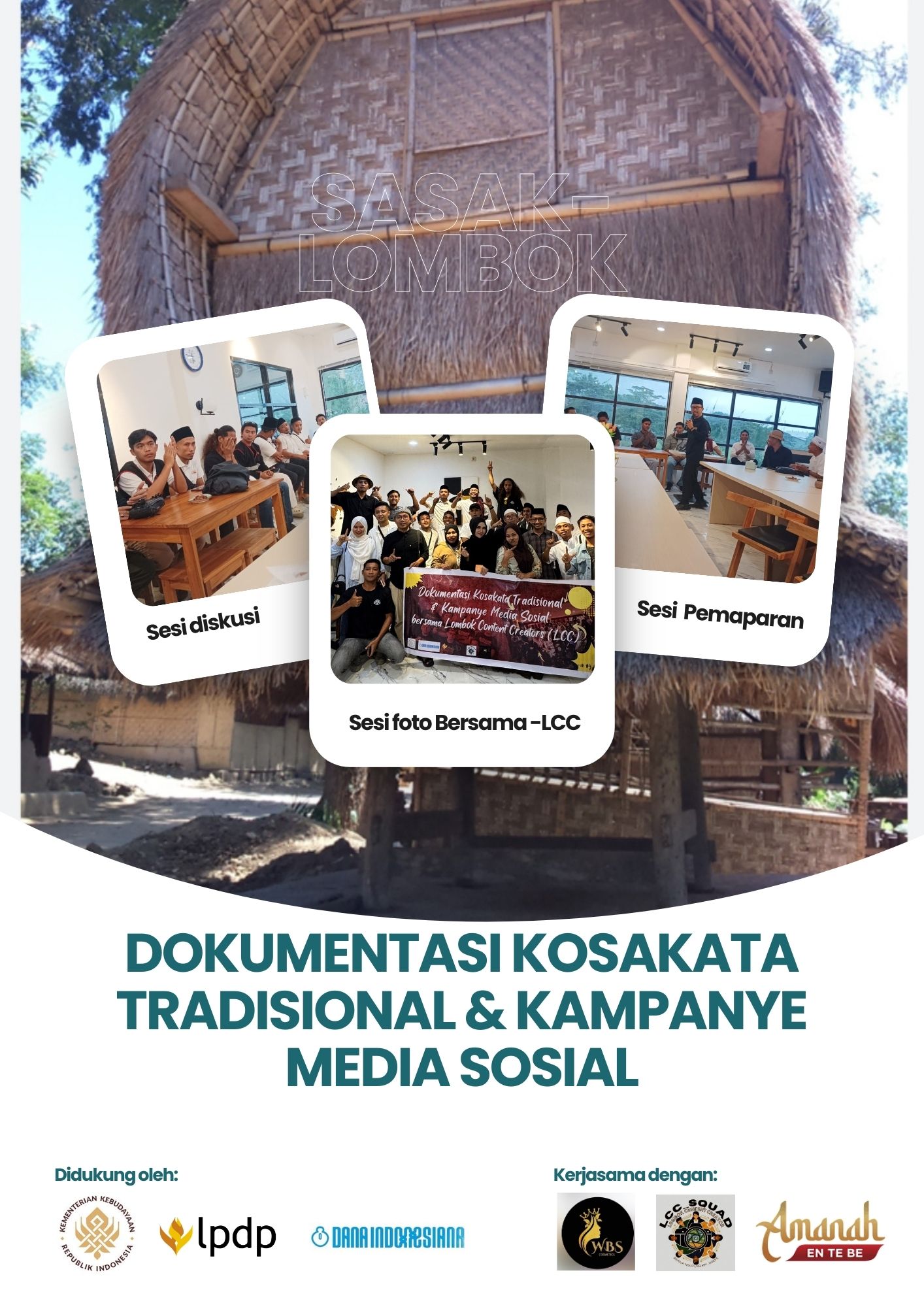Dokumentasi Kosakata Tradisional & Kampanye Media Sosial bersama LCC-NTB